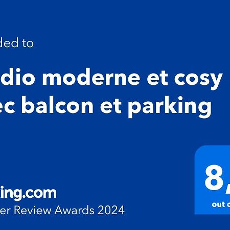 Studio Moderne Et Cosy Avec Balcon Et Parking Périgueux Exterior foto