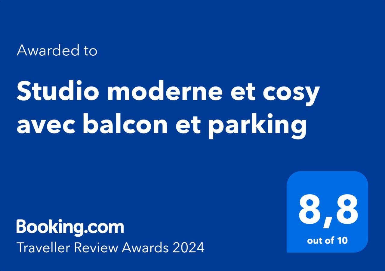 Studio Moderne Et Cosy Avec Balcon Et Parking Périgueux Exterior foto